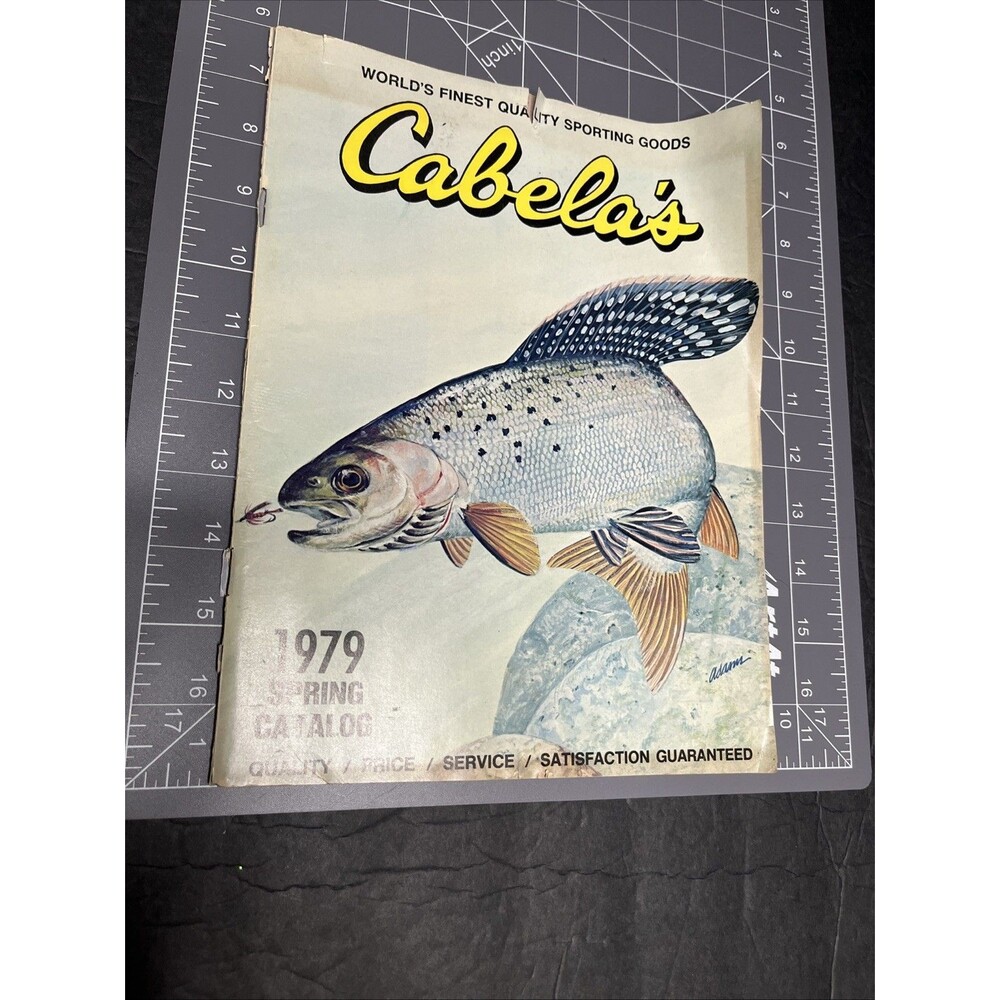 Vintage 1979 Cabela's Spring Catalog Hunting Fishing Sporting Goods Store